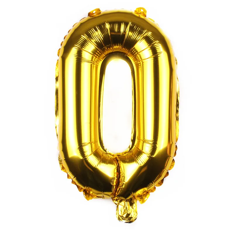 

10pcs 16 Inch Number Balloons Foil Letter Ballons Birthday Party Number Wedding Decoration Kids Toys New Year Christmas Balloon
