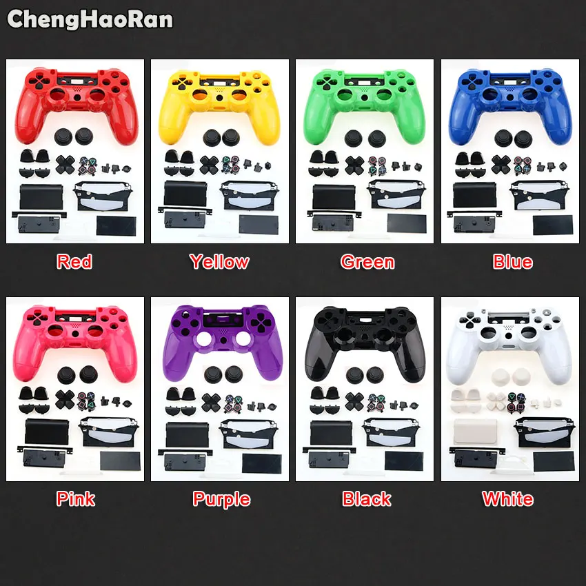 Полный корпус контроллера ChengHaoRan защитный чехол комплект кнопок с внутренней