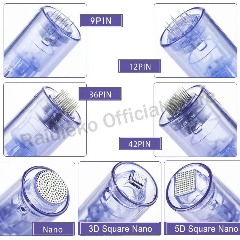 Игольчатый картридж для Dr Pen A6 Nano/9 Pin/12 Pin/36 Pin/42 Pin Micro Сменные иглы головка Dr. pen ручка наконечник татуировки Замена