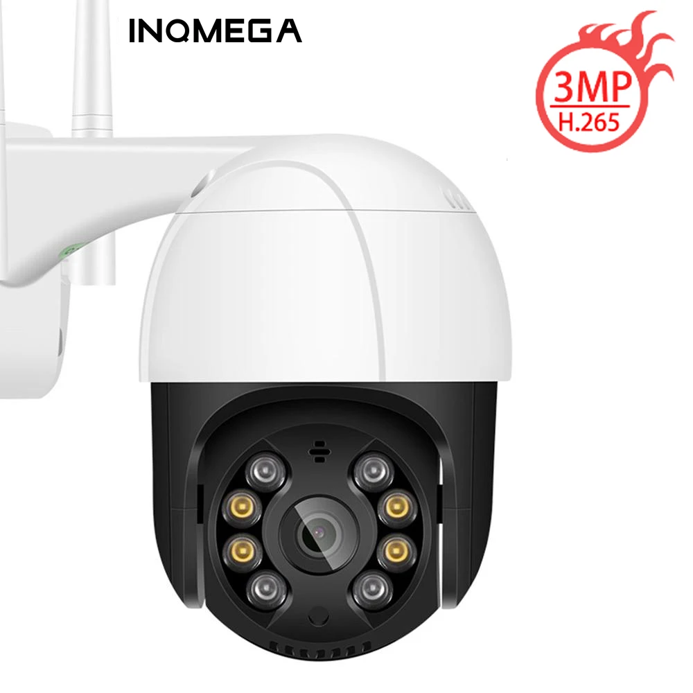 

IP-камера INQMEGA PTZ с поддержкой Wi-Fi, 3 Мп, ИК-светильник