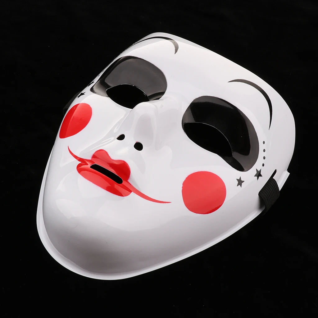 Маска для косплея сделай сам белая пластиковая окрашенная маска украшения 7 9x7 1x3 9