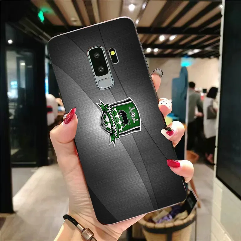 Чехол для телефона Suleymanov Samsung Galaxy S10 S7 Edge DIY прозрачный мягкий TPU Krasnodar FC S9 A5 A7 A8 J7 Prime