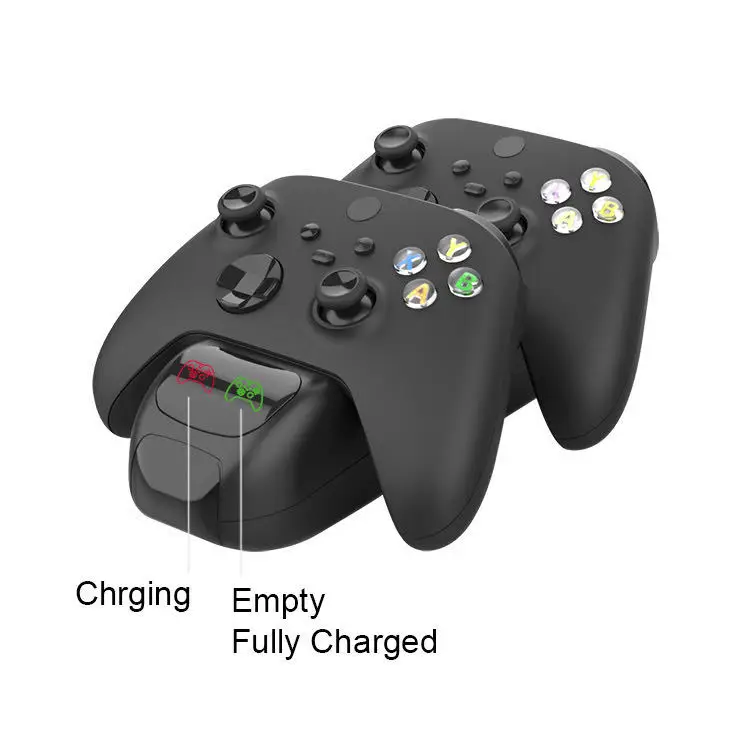 Для Xbox серии X / S беспроводной контроллер ручка геймпад Двойная зарядка