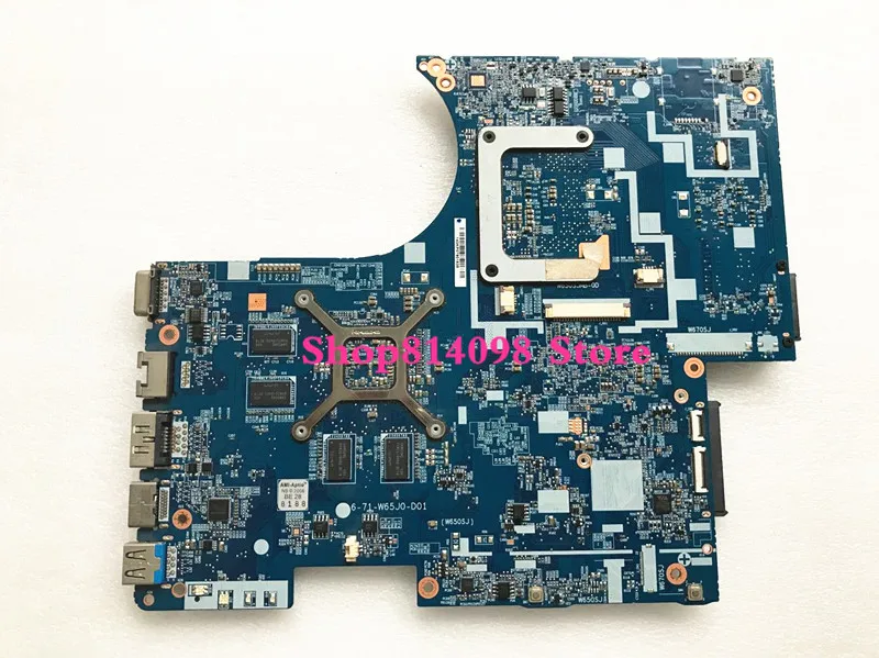 6 71 W65J0 D02 D01 подходит для ноутбука Hasee CW65S W650SJ K650D материнская плата GTX850M 2 Гб