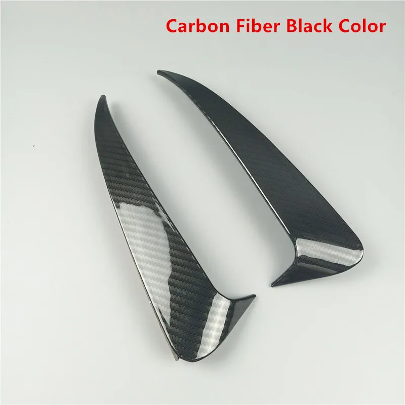 Carbon Fiber Color Наклейки на заднюю часть кузова, спойлер, воздушный нож, украшение для Mercedes Benz C Class W205 180 200, автомобильные аксессуары - Название цвета: Carbon Fiber Color
