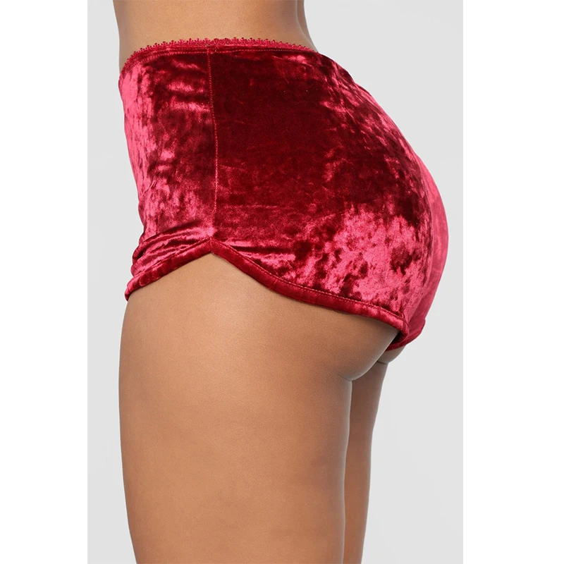 Модная женская Вельветовая одежда для сна из 2 предметов пикантный бархатный