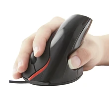 Wired Vertical Mouse Ergonomic Healthy Design Gaming Computer Mause 5 Buttons 1600 DPI USB Optical Mice Gamer For Laptop PC