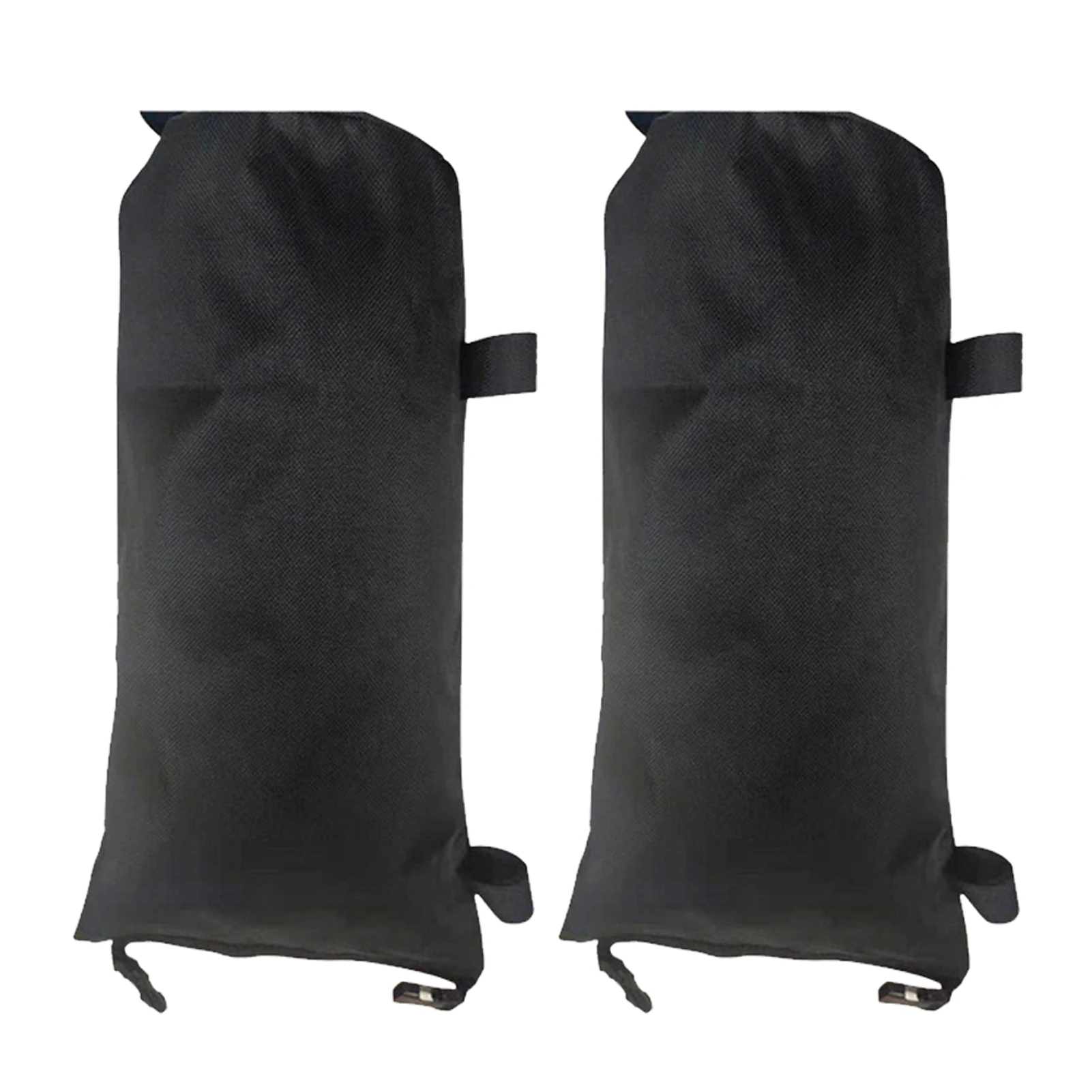

4pcs Tent Fixed Patio Camping Beach Durable Black Easy Use Washable Windproof Sandbag Single Tube Reusable Outdoor Oxford Cloth
