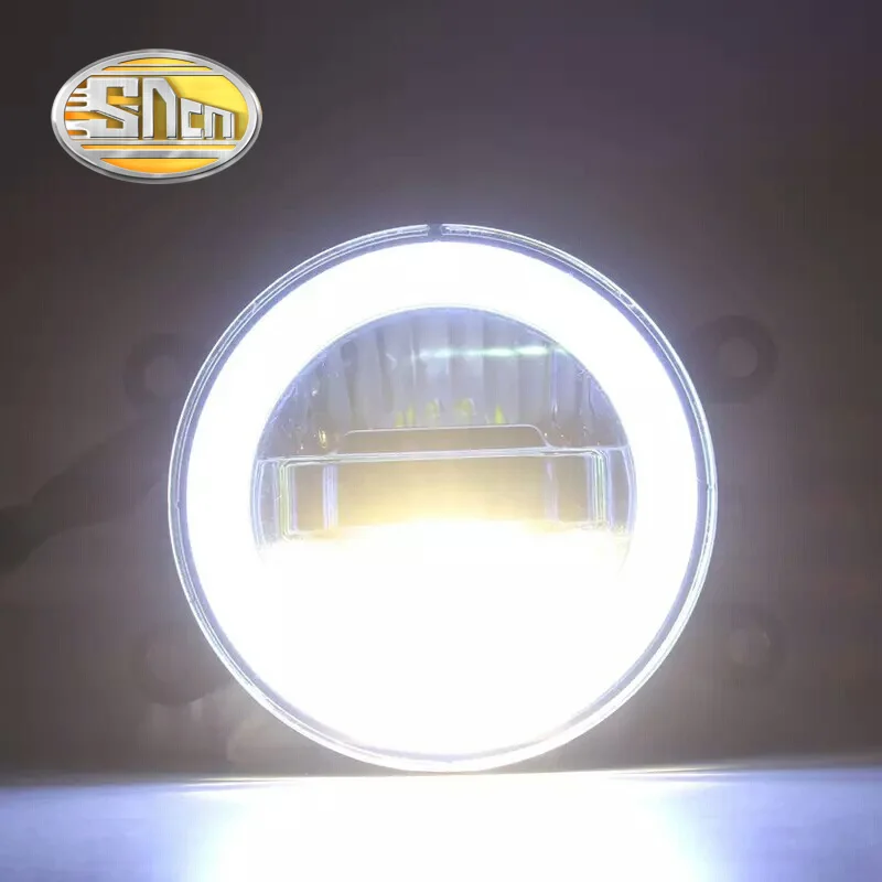 SNCN 3-IN-1 Functions Auto LED Angel Eyes Daytime Running Light Car Projector Fog Lamp For Ford Falcon 2014 2015 2016 2017 | Автомобили и