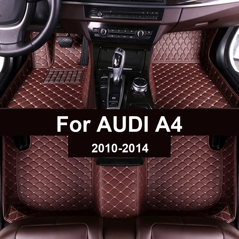 

Car floor mats for AUDI A4 Hatchback 2010 2011 2012 2013 2014 Custom auto foot Pads automobile carpet cover
