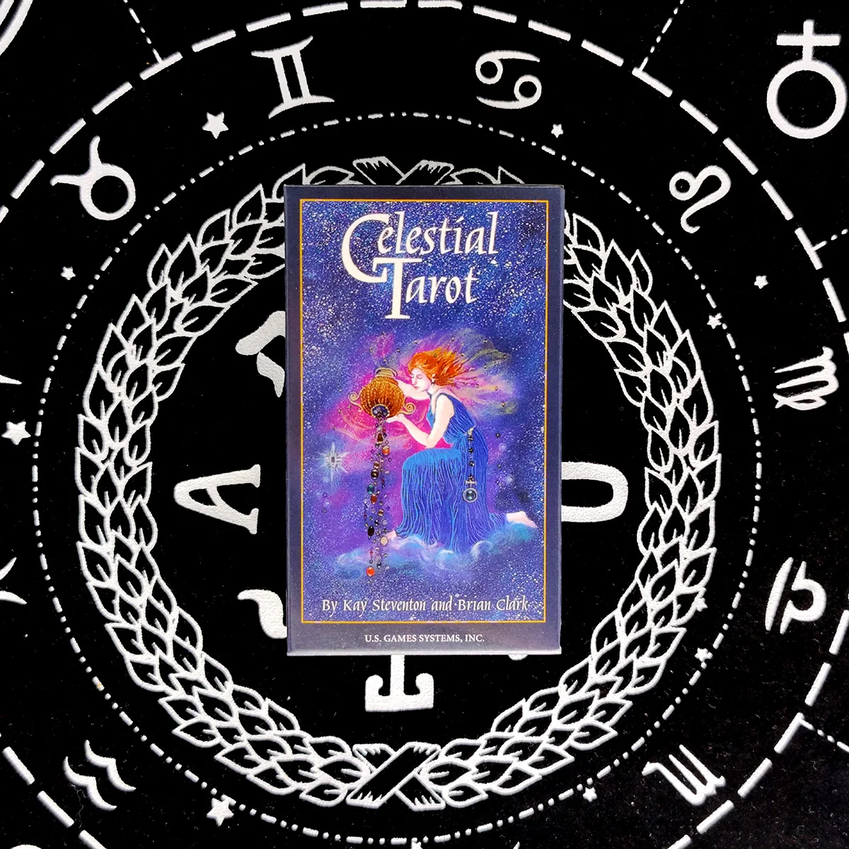 Celestial Tarot карты и PDF цифровое руководство гадания карты игрушки развлечения Настольные игры 78 шт.