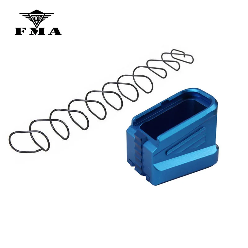 FMA IPSC Shooter Glock Magazine Base Pad Kit CNC алюминий для 17 17C 17L 22 22C 24 24C 31 31C 34 35|Мешочки| |