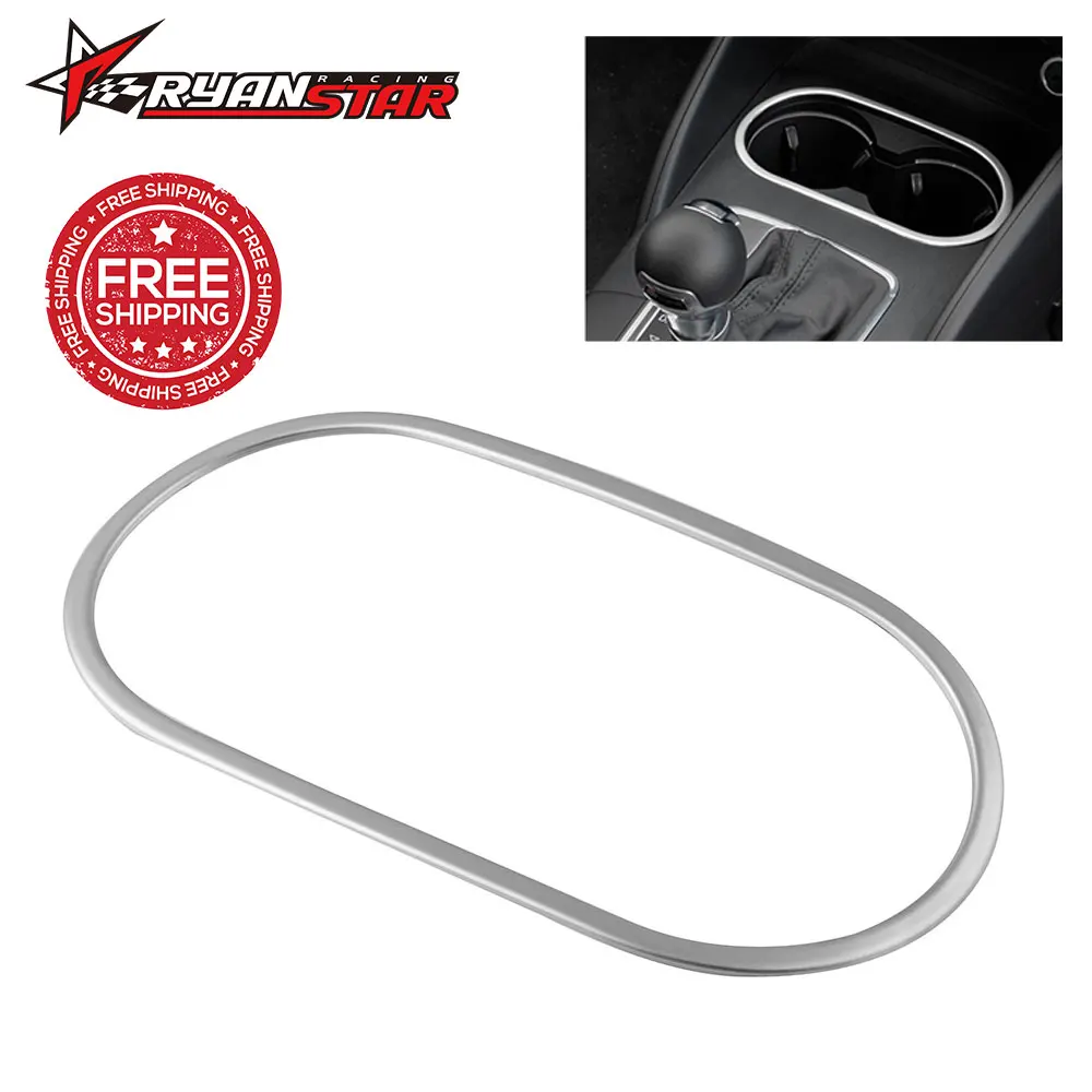 Автомобильный Стайлинг интерьерные наклейки из нержавеющей стали крышка