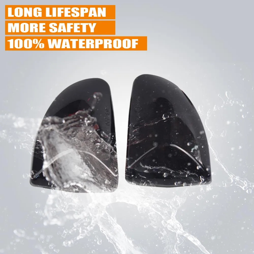 

2PCS Smoked lens LED Dynamic side Marker light turn signal lights For Mercedes Benz Smart Fortwo W451 Coupe Cabrio