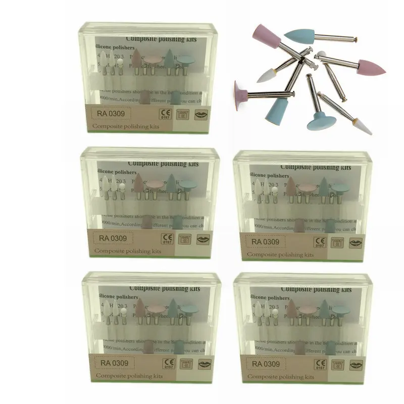 5 коробок Стоматологический светильник отверждаемый полимерный композитный