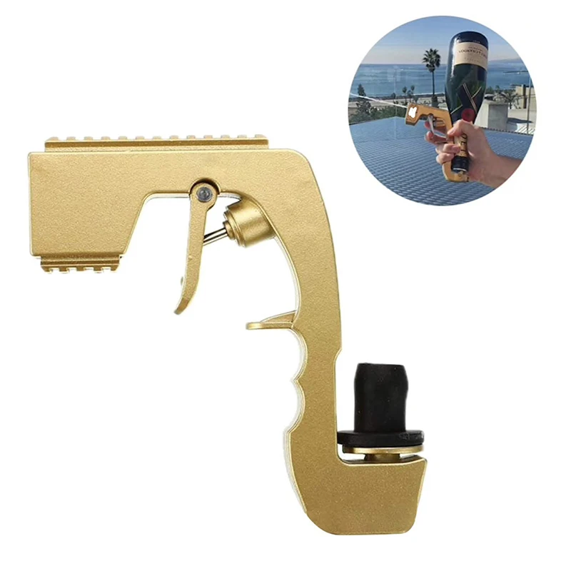 

Wine Stopper Champagne Wine Dispenser Bottle Beer Ejector Feeding Bottle Beer Spray Gun Bottle Cap Wine Stopper Ejector Feeding