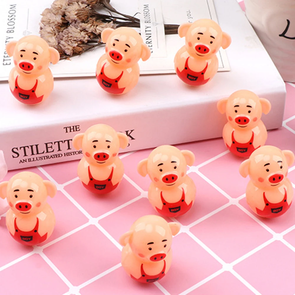 5 шт. милая игрушка неваляшка для поросенка вечерние наполнителя мешков подарок