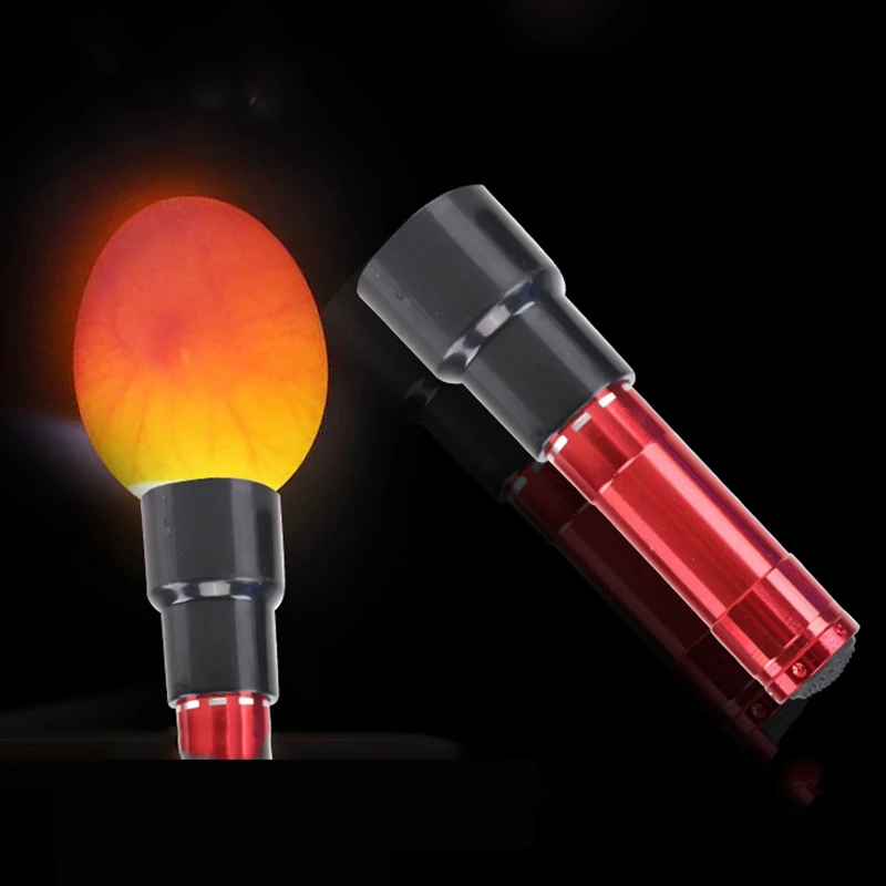 

1*Light Egg Candler Tester for Chicken Quail Poultry Incubator Brooder Hatching Egg Tester Candling Lamp For Light Dark Hatching