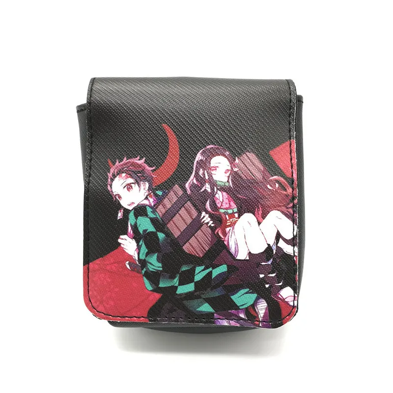 Аниме Demon Slayer Kimetsu no Yaiba Косплей Кошелек из искусственной кожи держатель для карт