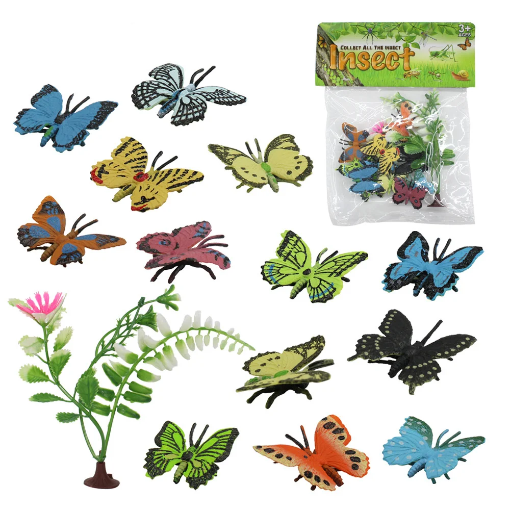 Птицы Животные модели Фигурки игрушки пластик имитация лошадь кошка собака