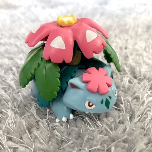 Evolution group Mewtwo Charizard Venus Blastoise аниме экшн-игрушка Покемон Фигурки Коллекция Модель игрушки украшение автомобиля игрушка - Цвет: Прозрачный