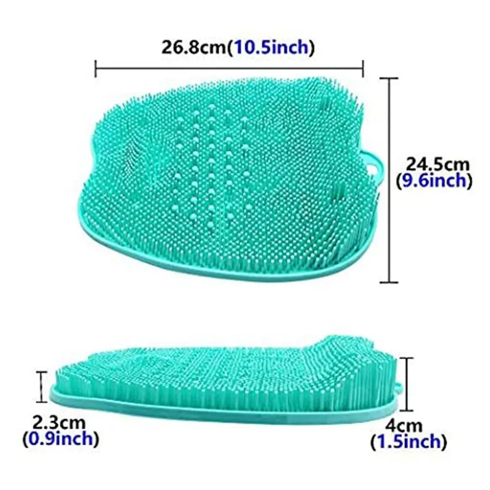 

Foot Massage Cushion Peeling And Calluses Foot Scrubbing Brush Exfoliating Foot Brush Portable Non-bending Foot Washing Pad