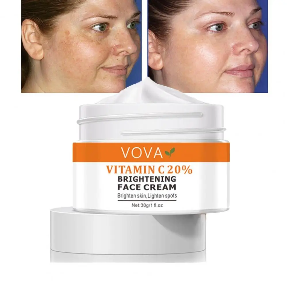 Мини 30ml здоровые витамин C увядает избавление от веснушек меланин ярче крем