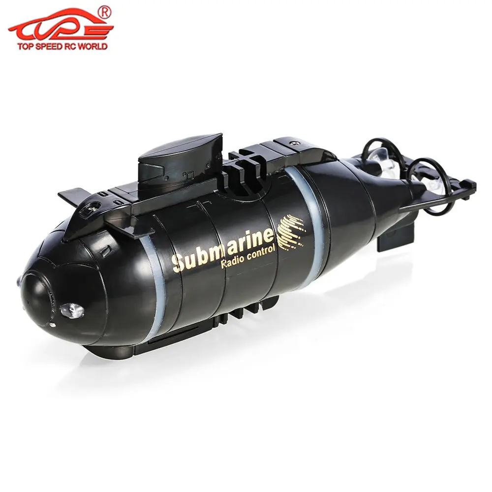 

777-216 Mini RC Submarine Speedboat Remote Control Pigboat Simulation Model Toy Radio Control Wireless RC Submarine Model Toy