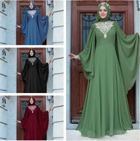 

Muslim Dress Women Muslim Fashion Print Bangladesh Dubai Abaya Turkish Kaftan Islamic Clothing Long Robe Islamic Prayer Clothing