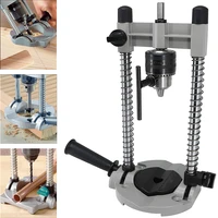 drillpro 45 90%c2%b0 angle adjustable guide attachment with chuck drill holder stand drilling guide for electricpower drill locator