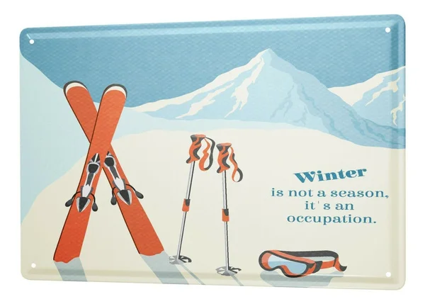 

Decor Metal Signs Tin Sign Fun Kitchen Winter Vintage Home Decor