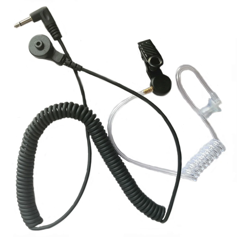 10 шт. только для прослушивания акустической трубки гарнитура ICOM Motorola Kenwood
