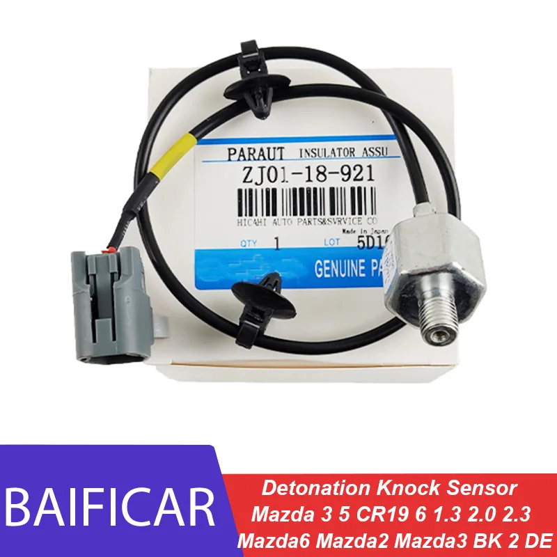 Фирменная Новинка натуральная Датчик детонации удара ZJ0118921 E001T50471 для Mazda 3 5 CR19 6 1 2