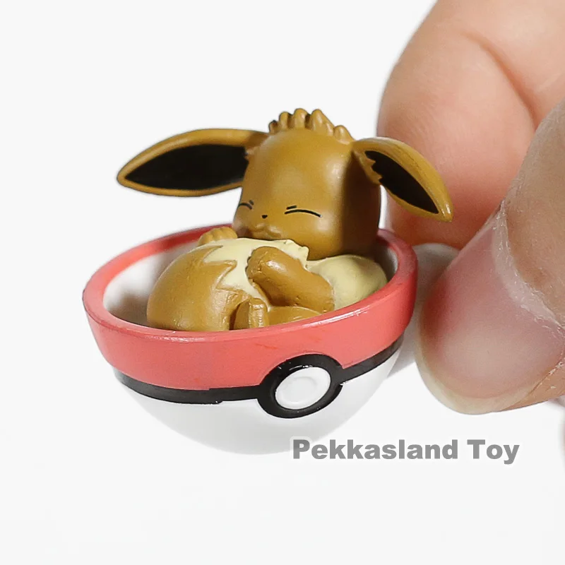 Мини фигурки из ПВХ Pokemon Pikachu Eevee Jolteon Vaporeon Flareon игрушки 5 шт./компл.|Игровые и
