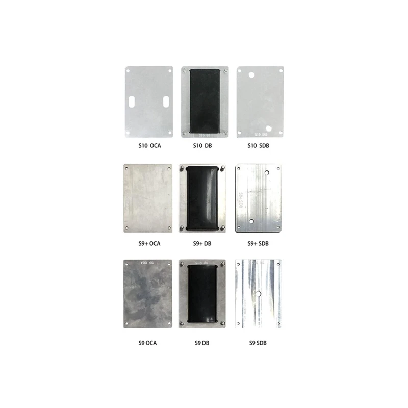 

latest updated Curved screen laminating alignment mould kit with mat plate type laminating machine