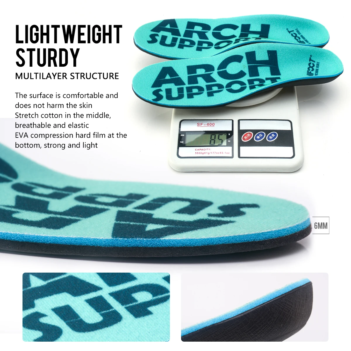 Фото EVA Orthotic Sports Insole Insert Shoe Pad Arch Support Heel Cushion Unisex Foot Care size 35-46 Обувь EVA Orthotic Sports Insole Insert Shoe Pad Arch Support Heel Cushion Unisex Foot Care size 35-46 Обувь