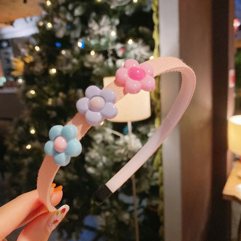 

1Pcs Fashion Kids Hair Band Sun flower small flower Headband Party Hair Accessories Girl Hairband Accessories Hairband