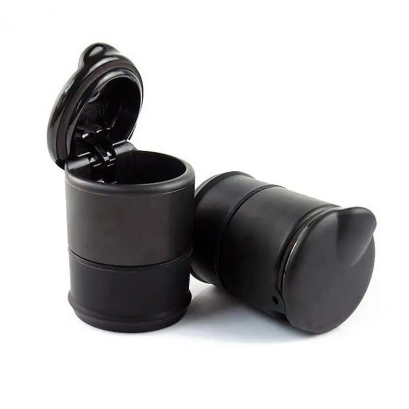 2 шт. автомобильная пепельница держатель сигареты дыма портативное хранилище
