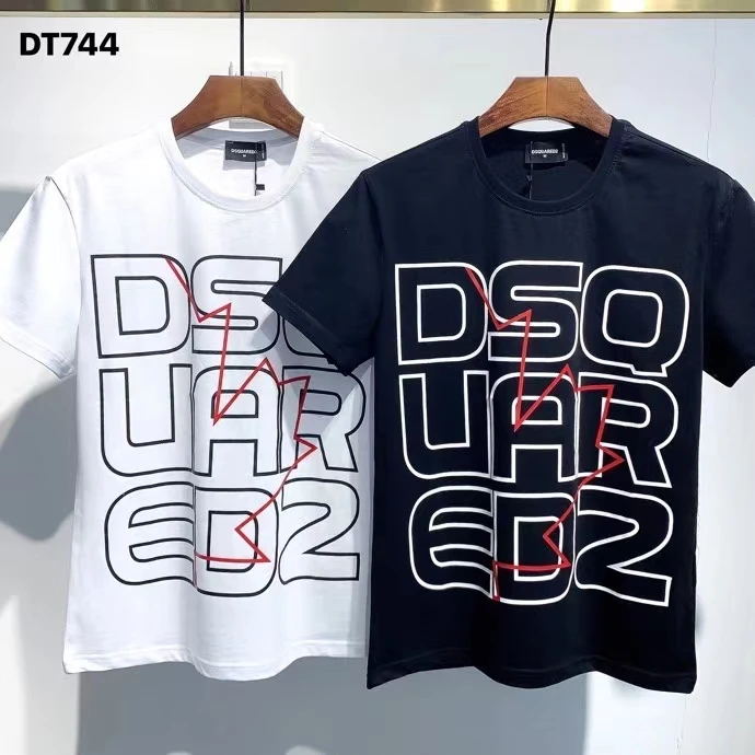 

2021 New Style Dsquared2 Fashionable Trend Advanced Printing Men's T-Shirt DT744