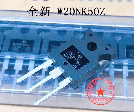 

10pcs New W20NK50Z TO247 High power MOS FET power supply tube