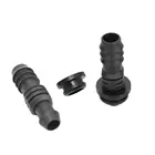 30 шт. от 12 мм до 16 мм колючий разъем с Резиновой Уплотнительной Прокладкой, садовые соединители для воды, системы полива, соединительные муфты