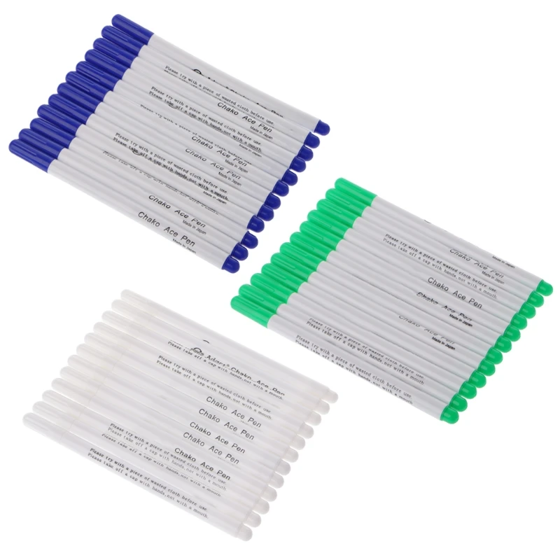 Водорастворимая Ручка стираемая крестиком ручка по ткани маркер Авто Исчезающие