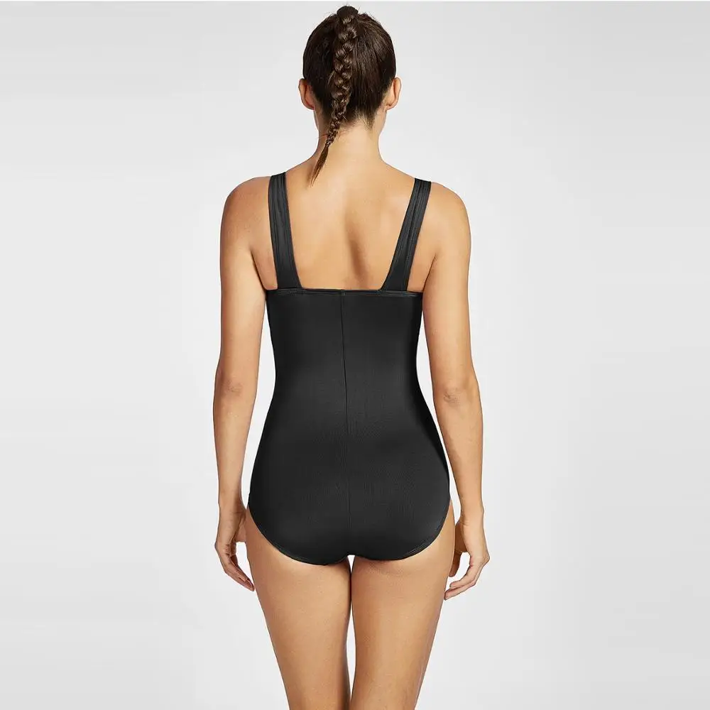 Женский цельный купальник для тренировок и занятий спортом|training curves|training vestswimsuit