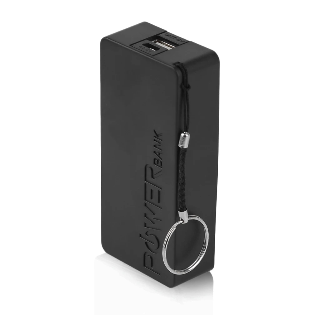 6 цветов 5600 мАч 5 В USB сделай сам чехол для портативного внешнего аккумулятора
