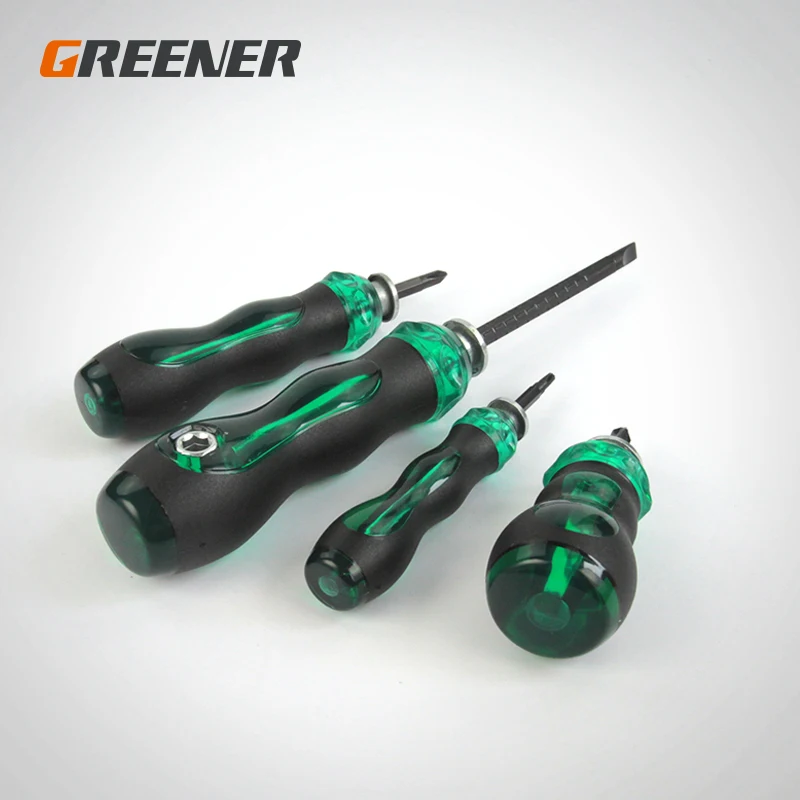 

Dual-purpose screwdriver Telescopic screwdriver Household Bits T-type ratchet wheel Screw Driver Wrench Repair Hand Tools