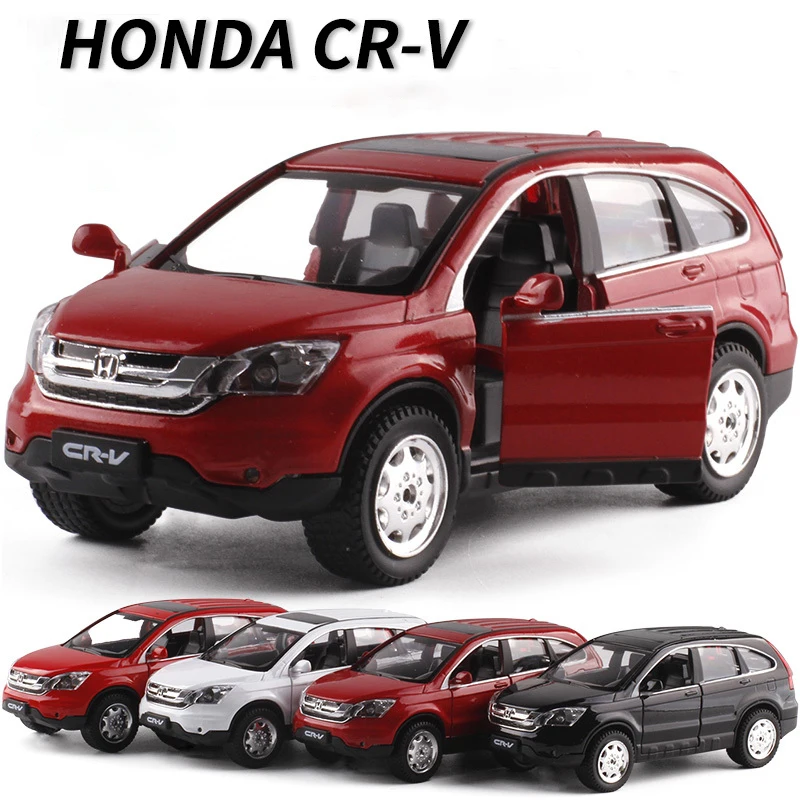 1:32 Honda CRV SUV Car Model Alloy Car Die-cast Toy Car Model Sound and Light Children's Toy Collectibles Gift