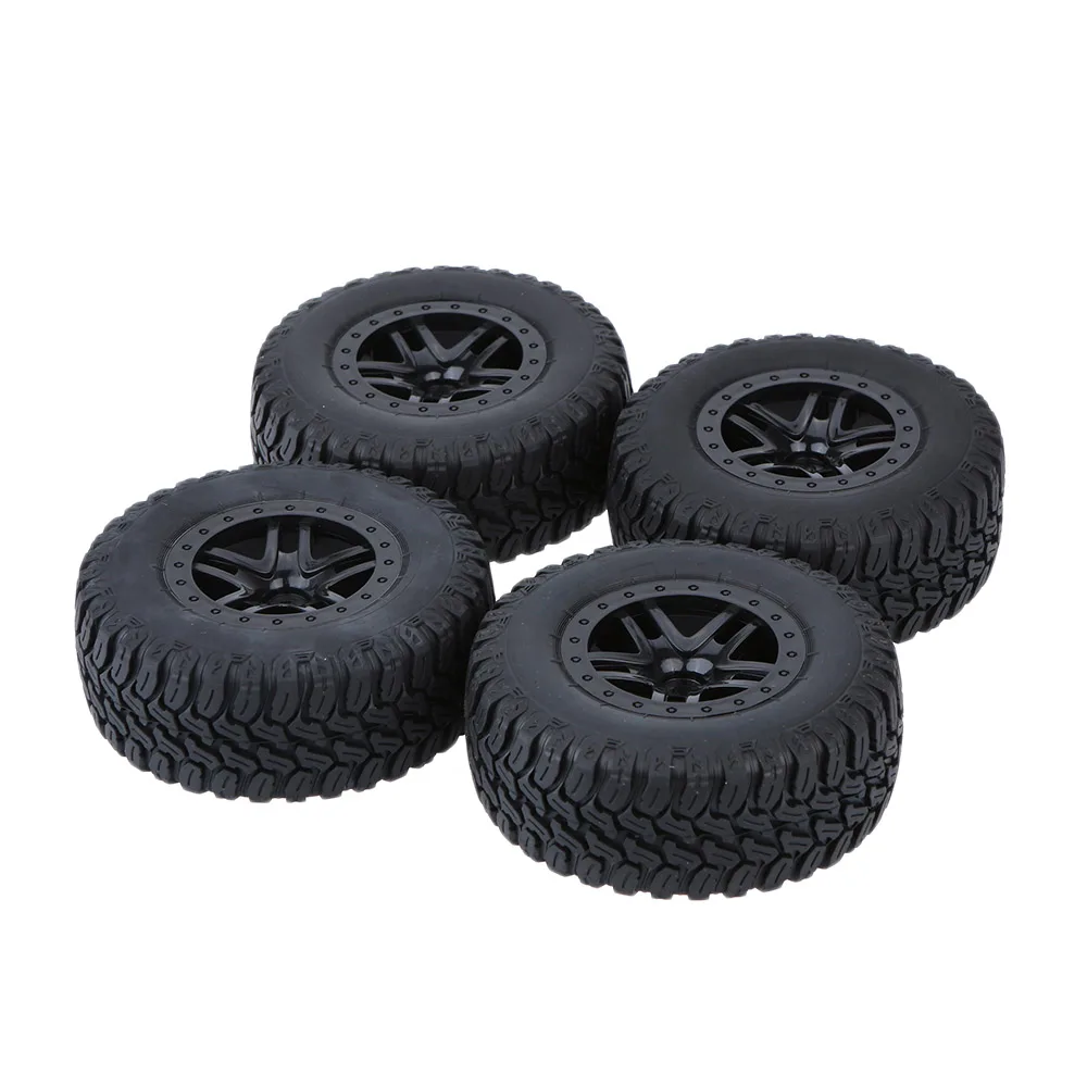 4 шт./компл. 1/10 шины для коротких грузовиков Traxxas HSP Tamiya HPI Kyosho радиоуправляемая