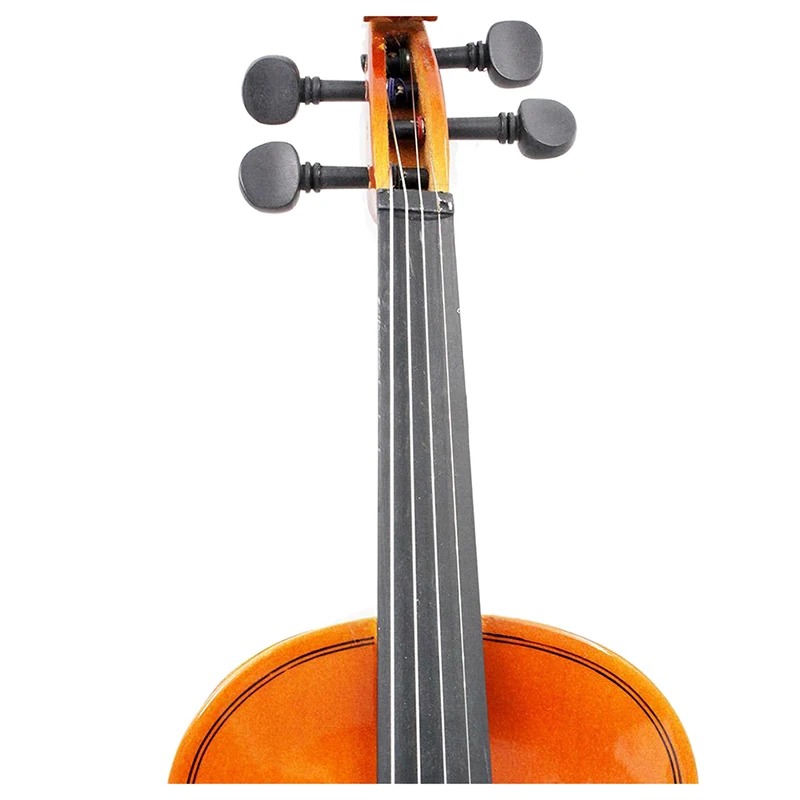 

Size 1/2 Natural Violin Basswood Steel String Arbor Bow for Kids Beginners