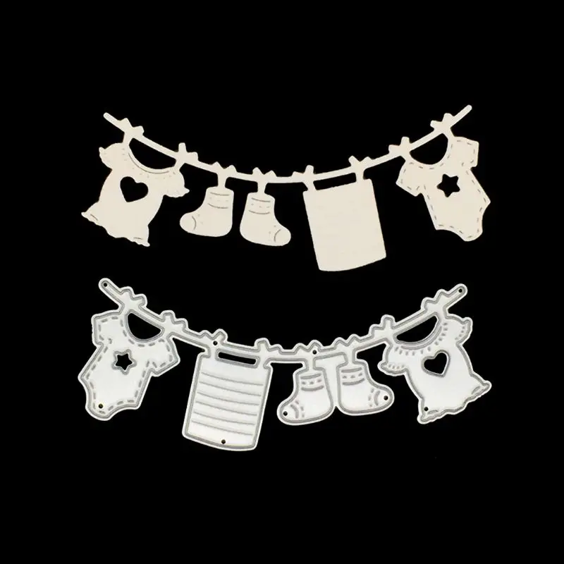 Детское пальто обувь резки металла штампы Трафаретный Скрапбукинг DIY штамп для