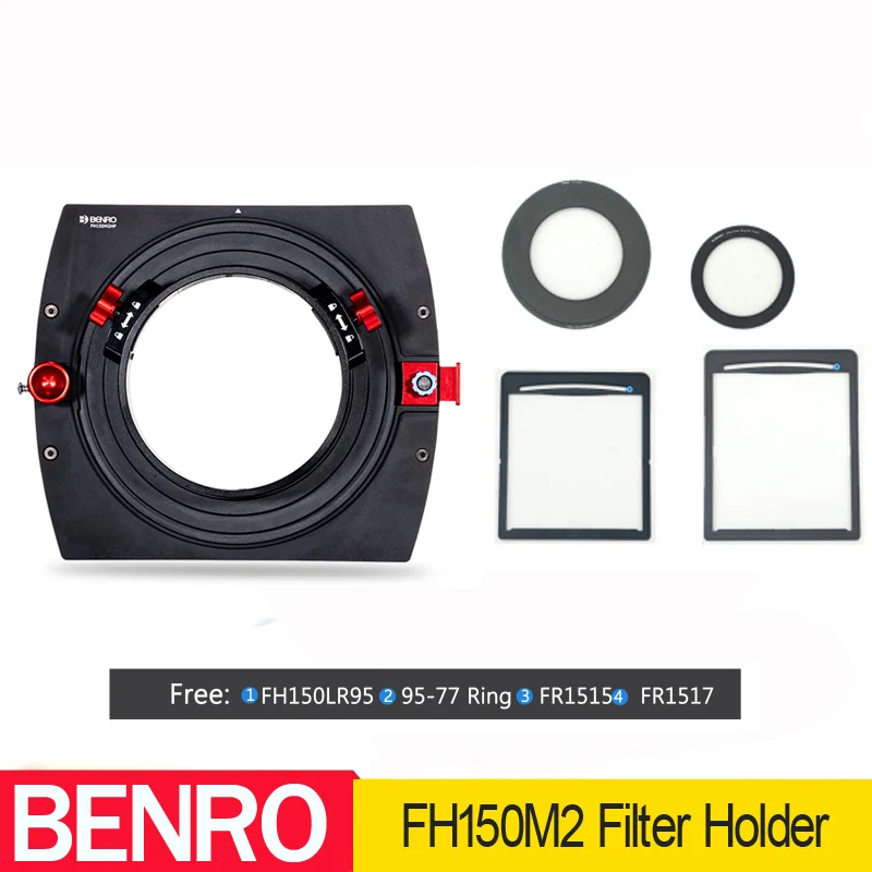 

Benro FH150M2 FH150M2T1 Square GND Filter Holder Rectangular Brackets for TAMRON SP 15-30MM f/2.8 DI VC USD lens
